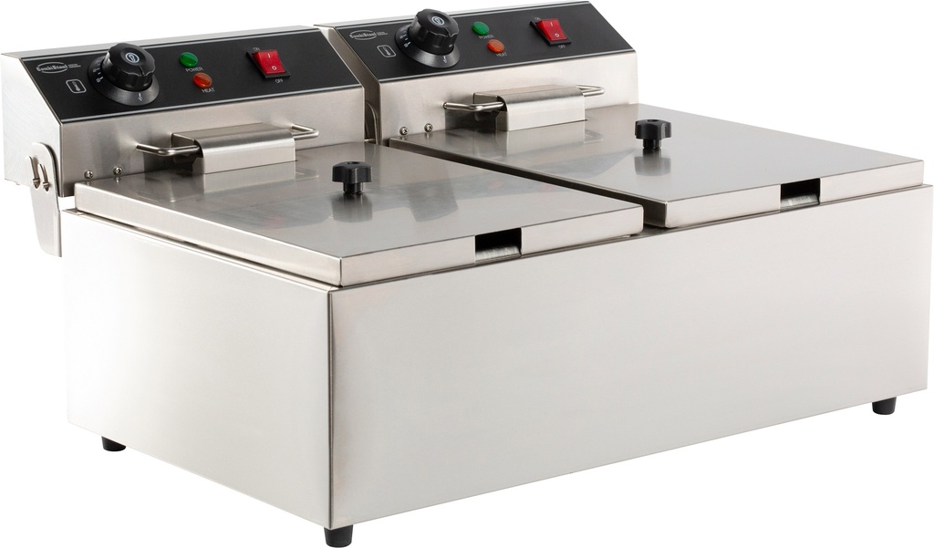 Combisteel ELEKTRISCHE TAFELFRITEUSE 2X6 L 7455.1008