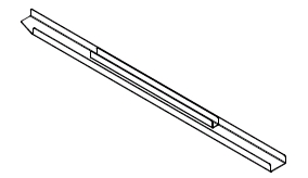 Combisteel EINDSTRIP RECHTS 7020.1040