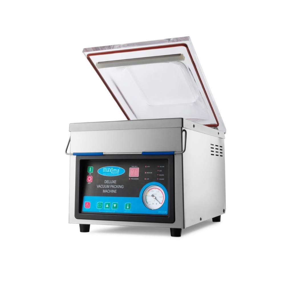 Maxima Vacumeermachine - 26 cm Seal - 28 x 38,5 x 9 cm Kamer 09300216