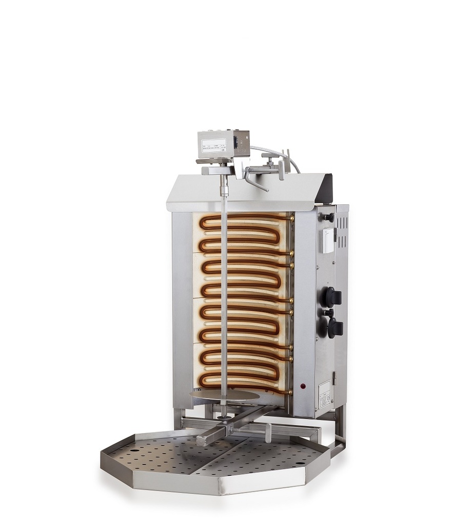 Combisteel GYROS GRILL ELEKTRISCH MOTOR BOVEN 4 HITTEZONES 7049.0020