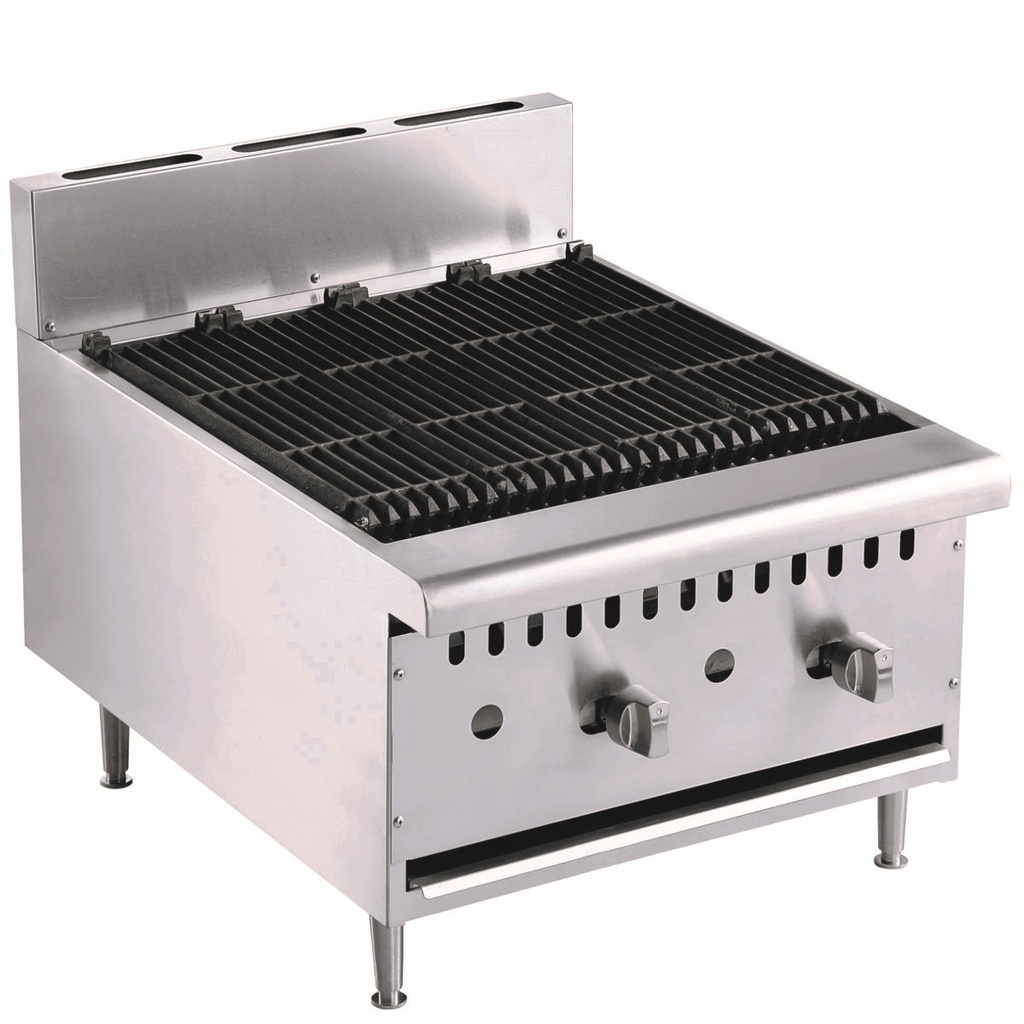Combisteel GAS GRILL 2 BRANDERS 7455.0910