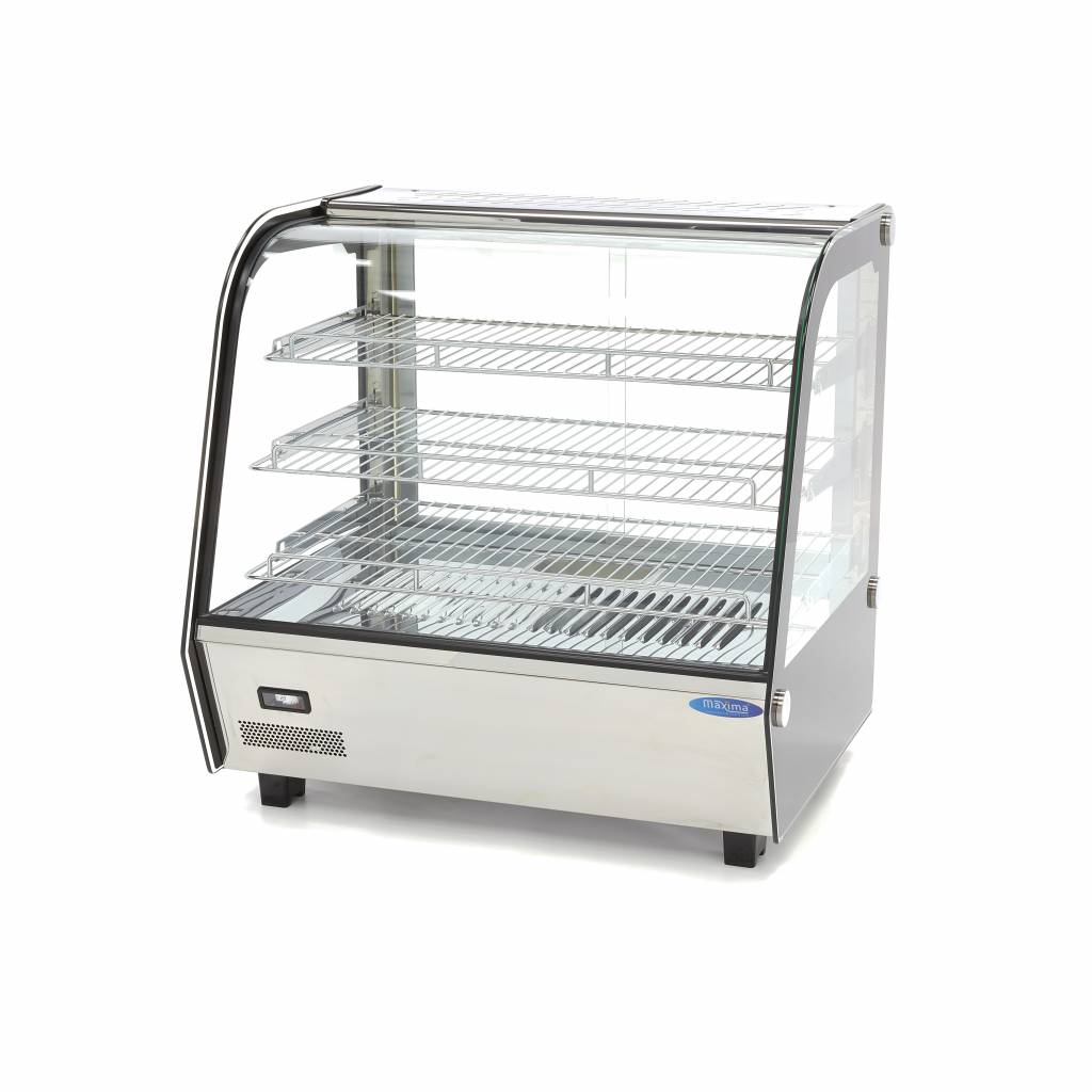 Maxima Warmhoudvitrine - 120 L - 67,8 cm - 3 Niveaus 09400846