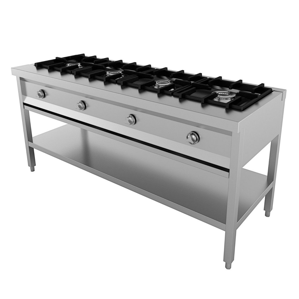 Combisteel PANNENKOEKENTAFEL 4-PITS 7003.0915