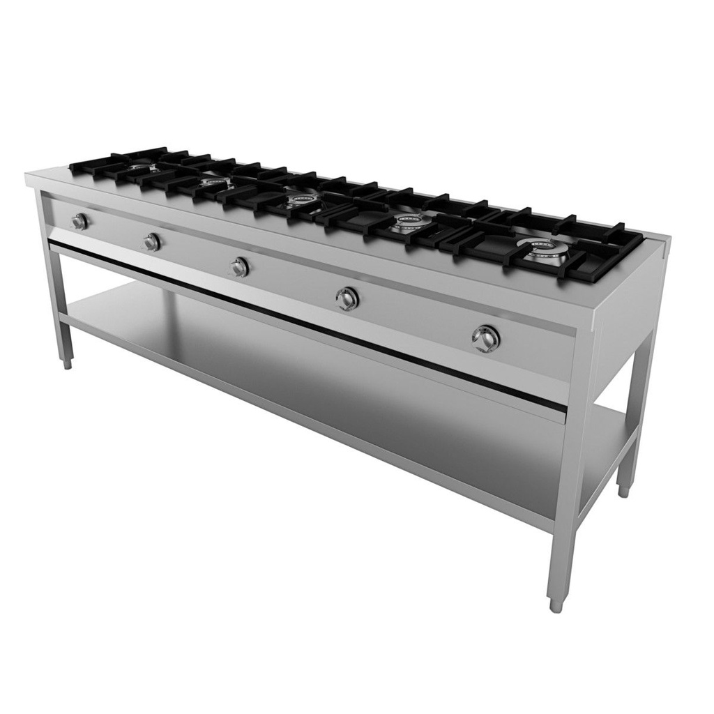 Combisteel PANNENKOEKENTAFEL 5-PITS 7003.0920