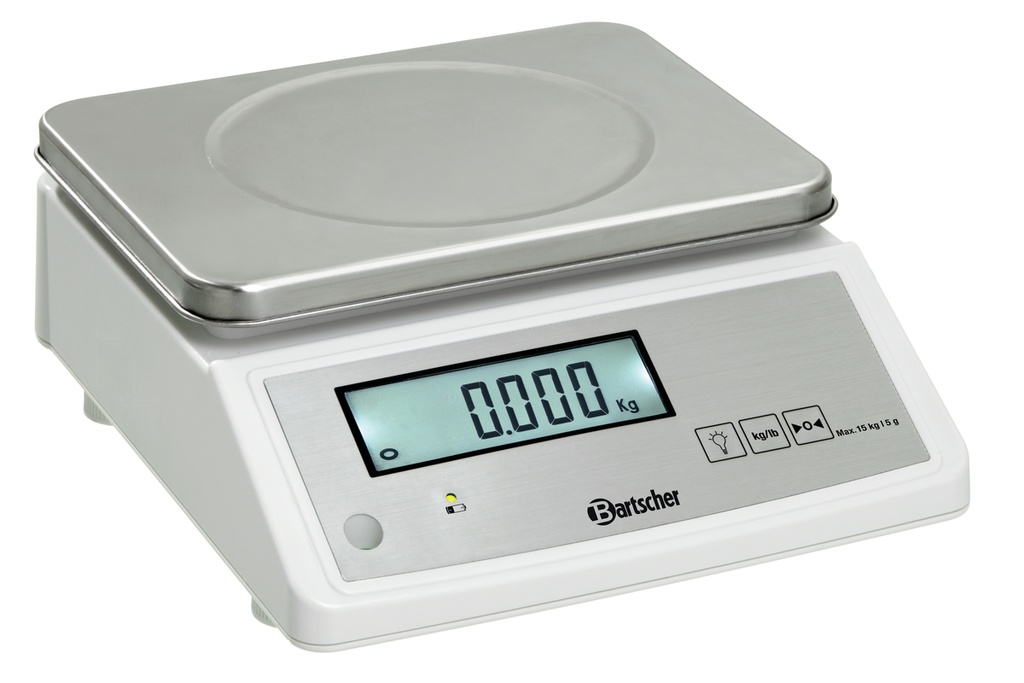 Bartscher Keukenweegschaal, 15kg, 5g A300117
