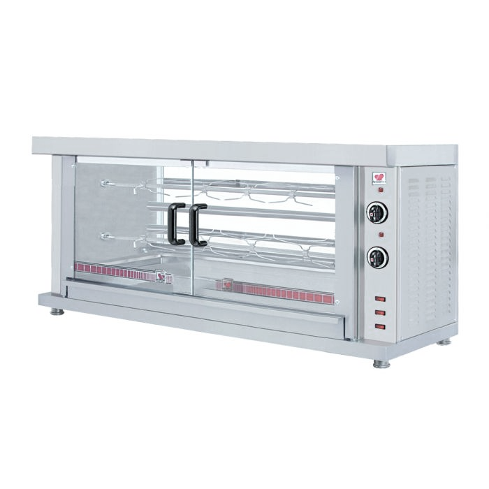 Combisteel KIPPENGRILL ELEKTRISCH 2 SPITTEN 7472.0030