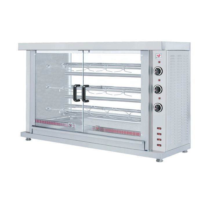 Combisteel KIPPENGRILL ELEKTRISCH 3 SPITTEN 7472.0035