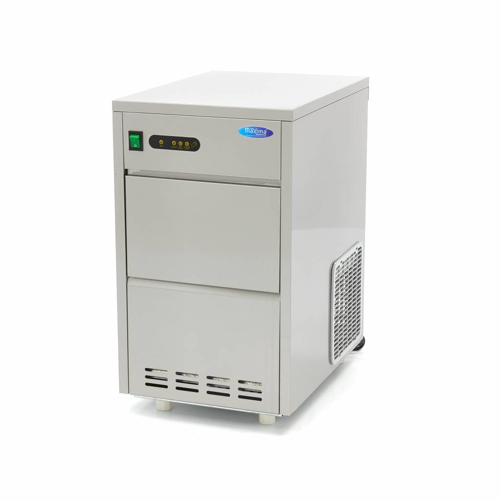 Maxima Ijsblokjesmachine - 24 Kg/Dag - Holle Ijsblokjes - Luchtgekoeld 09300122