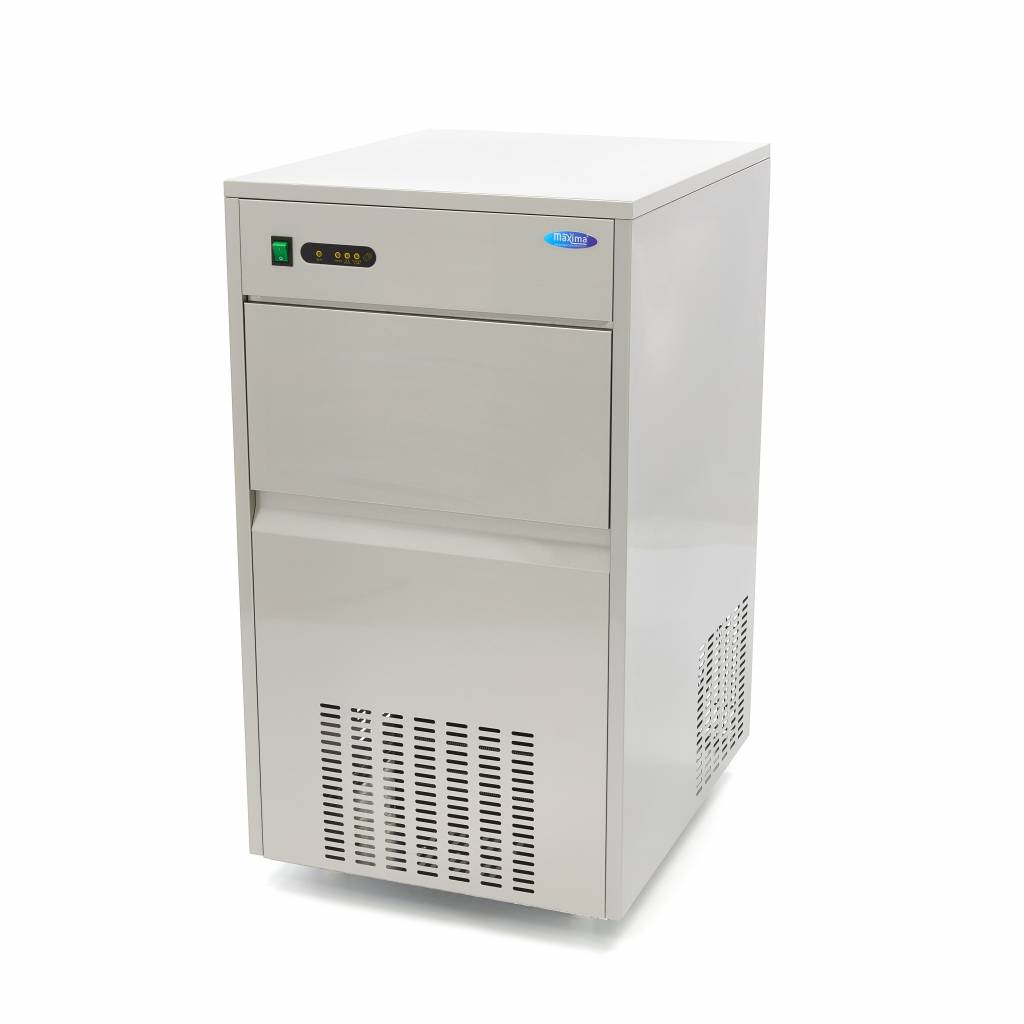 Maxima Ijsblokjesmachine - 80 Kg/Dag - Holle Ijsblokjes - Luchtgekoeld 09300132