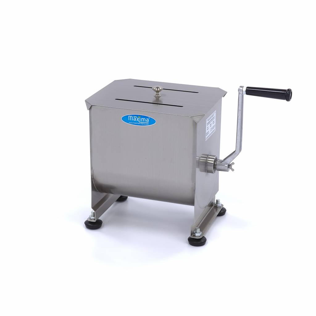 Maxima Vleesmenger - 10 L - 7,5 Kg Vlees - Enkele As - Handmatig 09300440