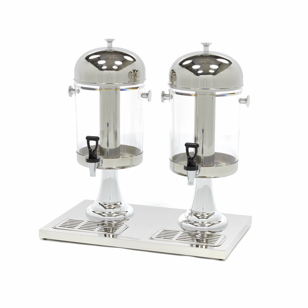 Maxima Drankdispenser - 2x 8 L - Centrale Koelbuis - Geen Stroom 09300542