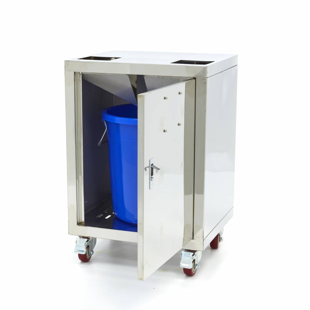 Maxima Onderstel Sinaasappelpers - voor MAJ-26X/-50X - incl. Afvalbak - met Wielen 09360030