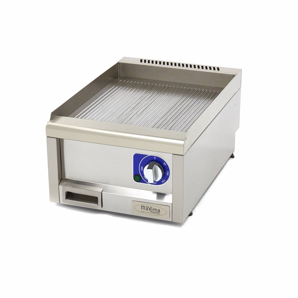 Maxima Horeca Grillplaat - Gegroefd - Enkel - 60 cm Diep 09391620