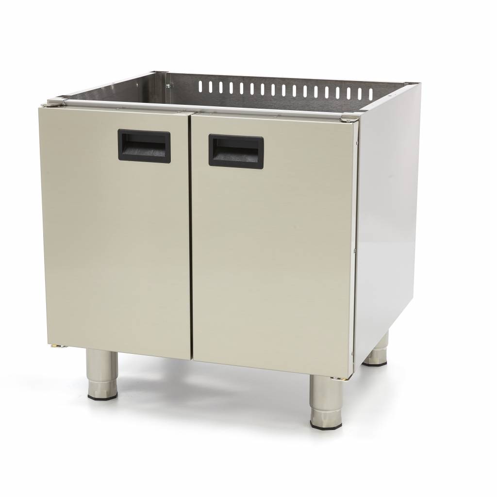 Maxima Horeca Onderstel - Dubbel - 60 cm Diep - met Deuren 09391955
