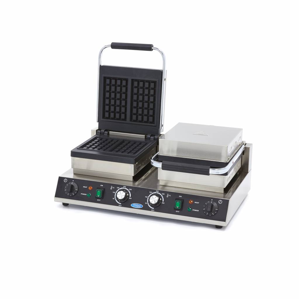 Maxima Wafelijzer - 4 Stuks - Brusselse Wafel 09365106