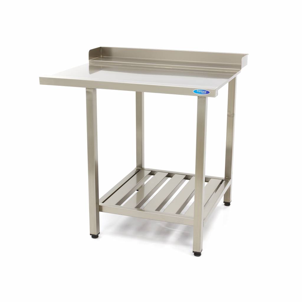 Maxima Spoeltafel - 120 x 75 cm - Afvoer Vaatwasser Rechts - incl. Onderschap 09201030