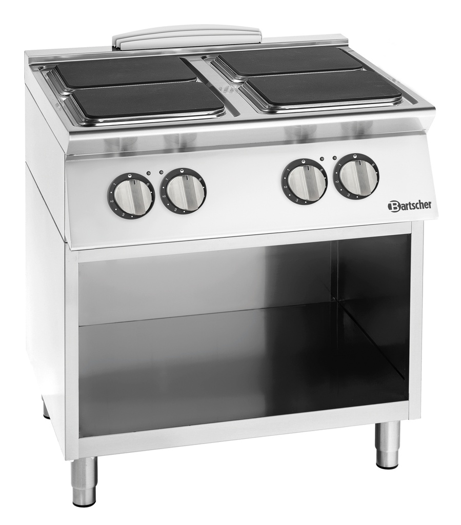 Bartscher Elektrisch fornuis 900 4 platen OU 299215