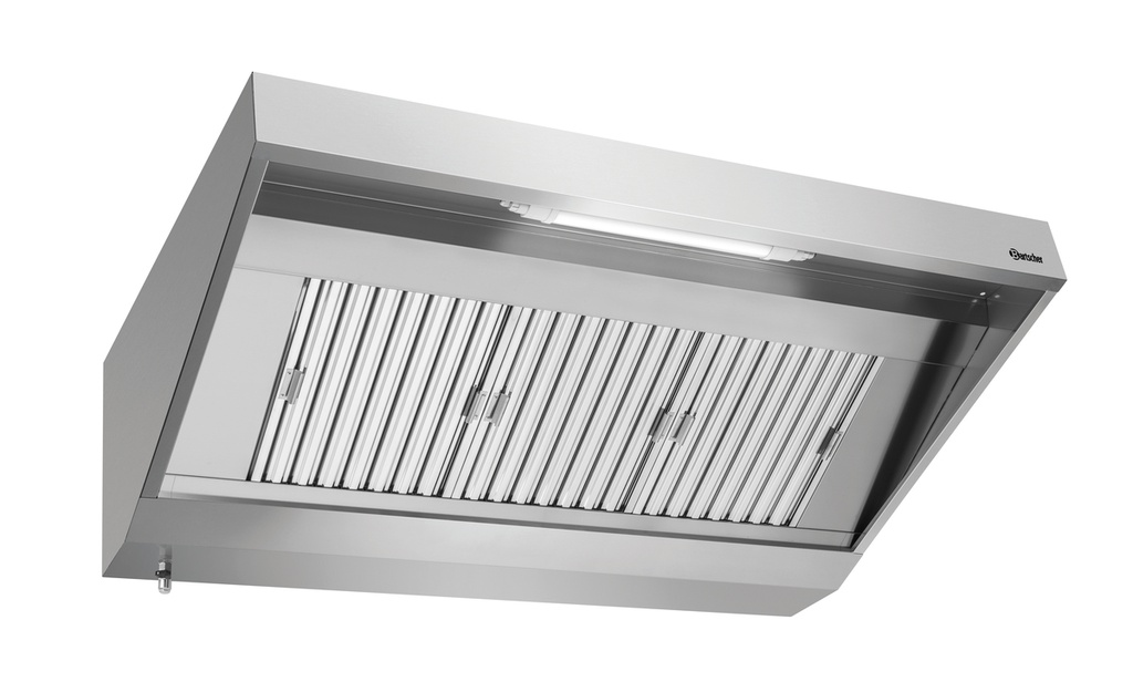 Bartscher Wandafzuigkap 900 met motor, B1600 264160
