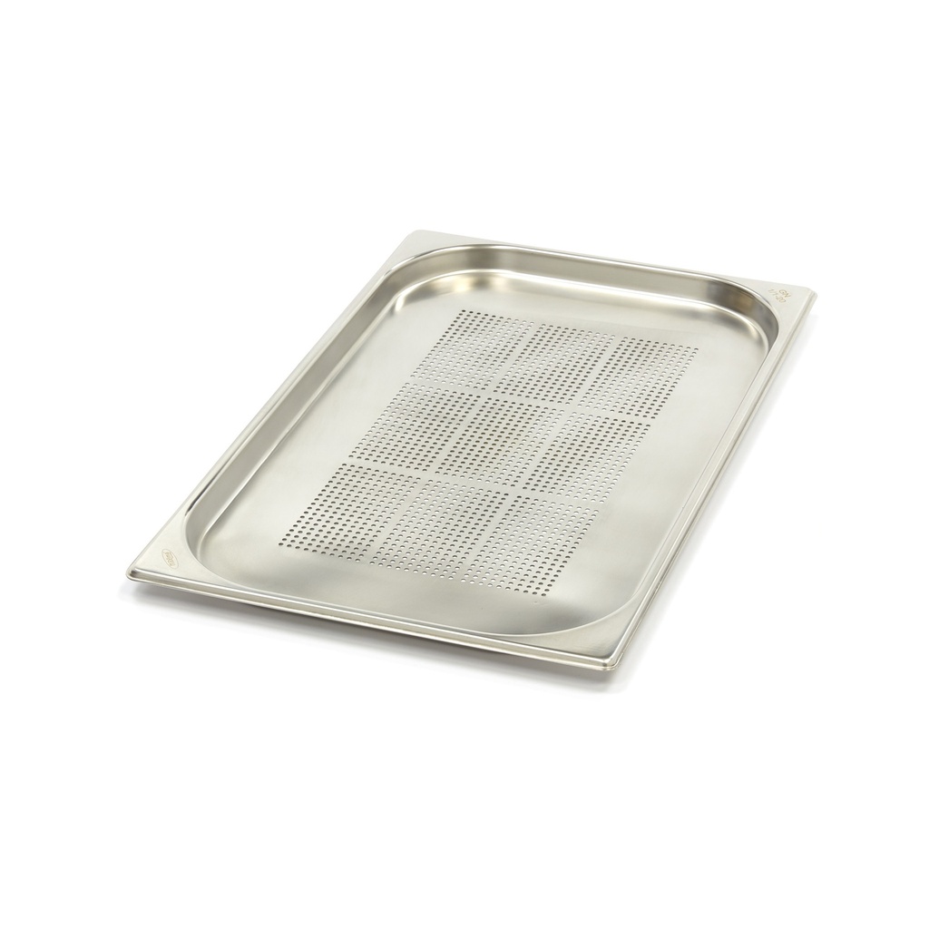 Maxima Gastronorm Bak - 1/1 GN - 2 cm Diep - RVS - Geperforeerd 09367600