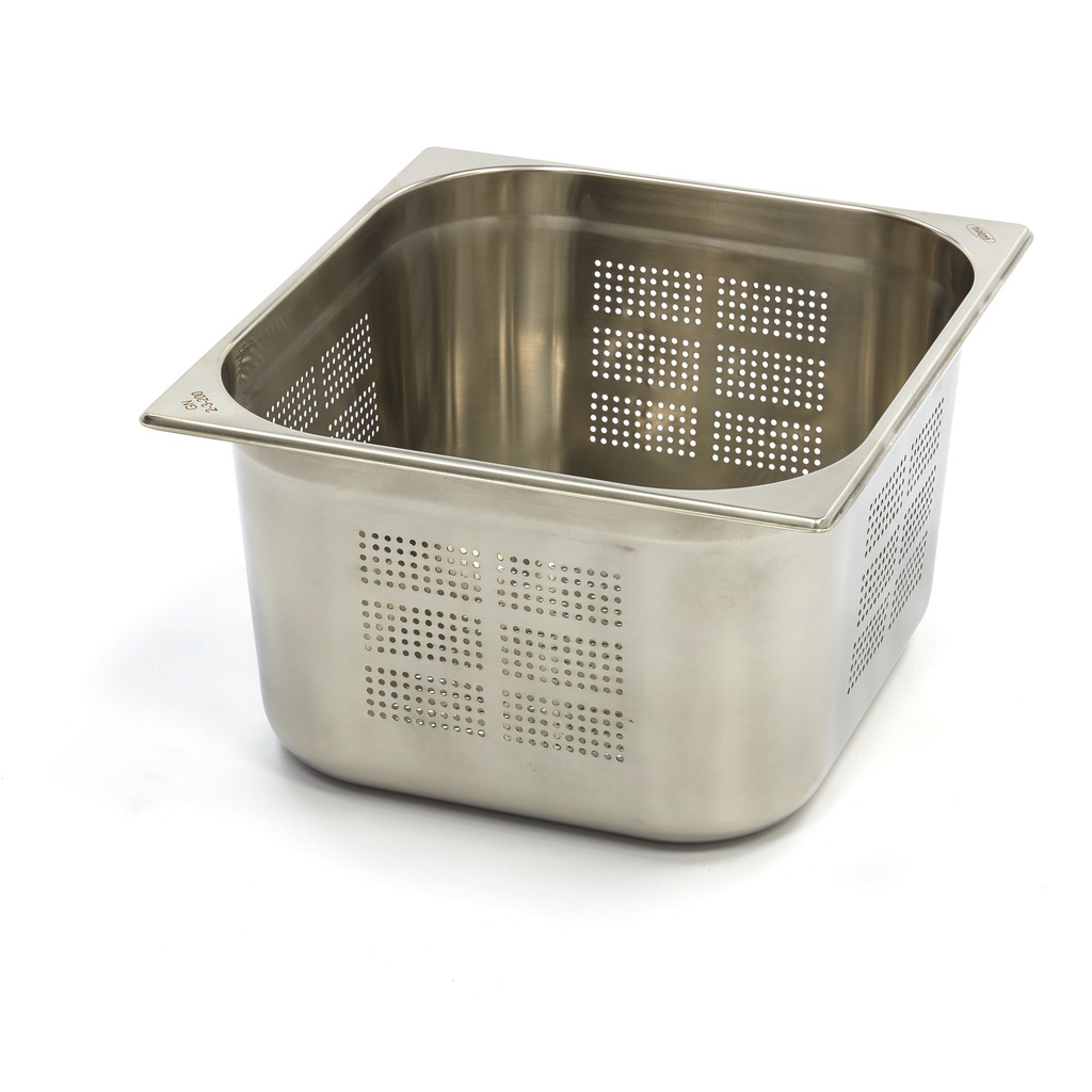 Maxima Gastronorm Bak - 2/3 GN - 20 cm Diep - RVS - Geperforeerd 09367673