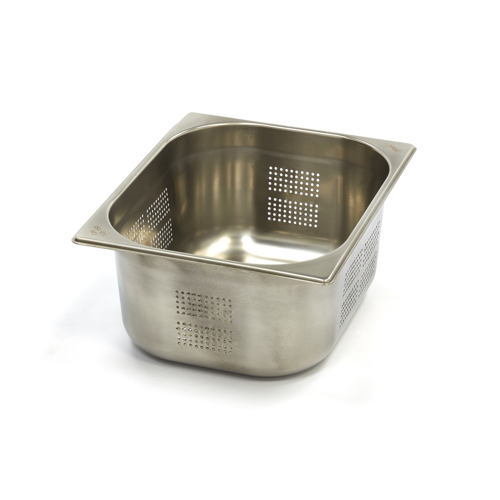 Maxima Gastronorm Bak - 1/2 GN - 15 cm Diep - RVS - Geperforeerd 09367613