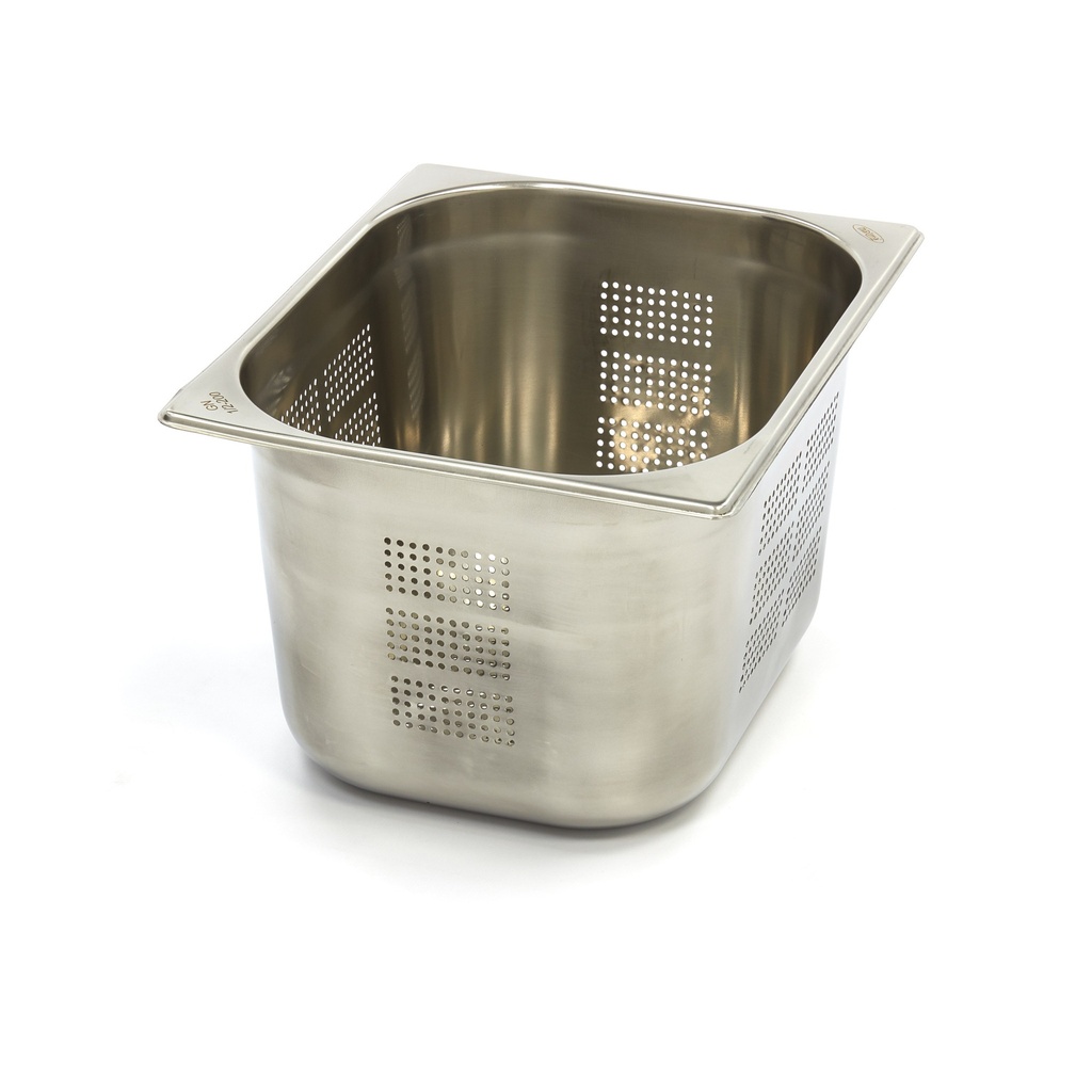 Maxima Gastronorm Bak - 1/2 GN - 20 cm Diep - RVS - Geperforeerd 09367614