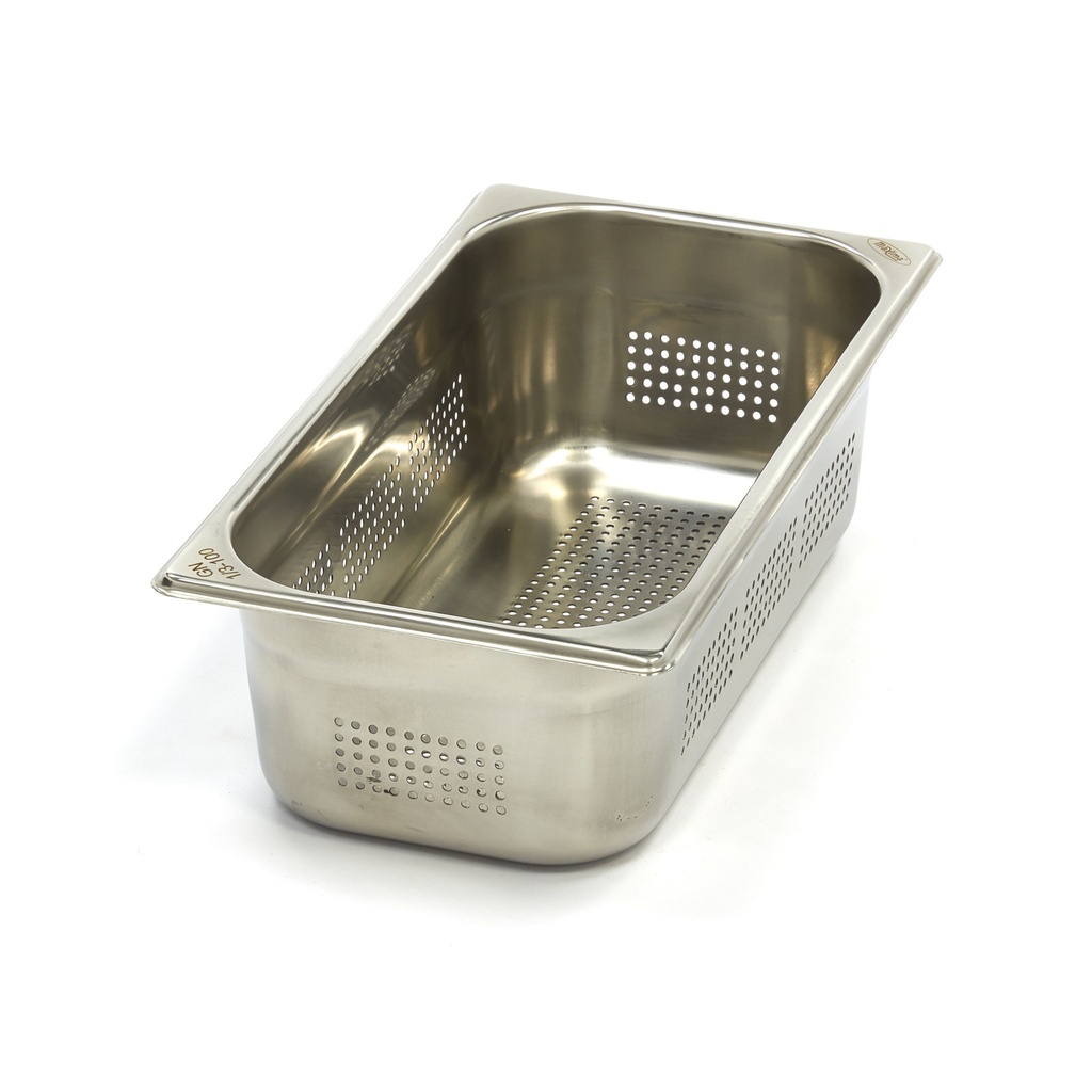 Maxima Gastronorm Bak - 1/3 GN - 10 cm Diep - RVS - Geperforeerd 09367621