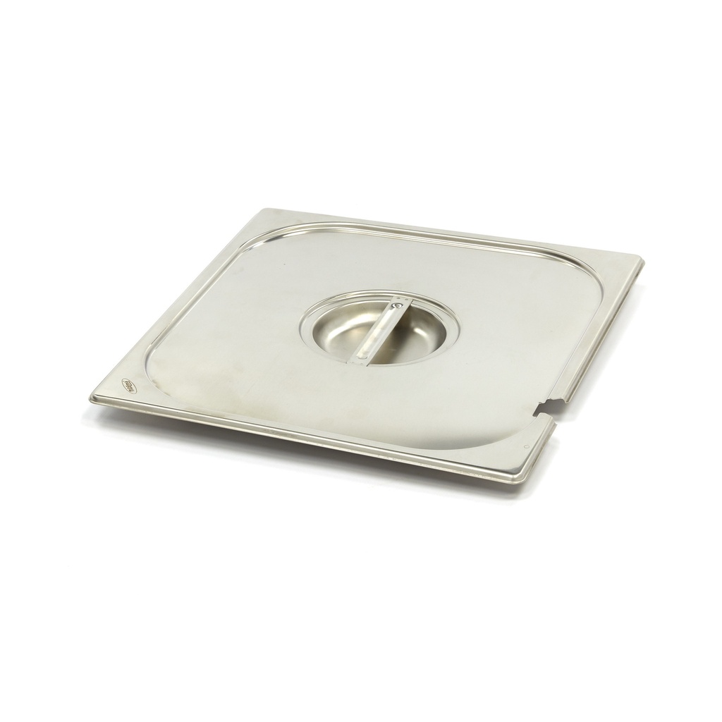 Maxima Gastronorm Deksel - 2/3 GN - RVS - met Uitsparing 09367780