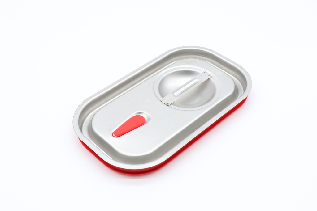 Maxima Gastronorm Deksel - 1/4 GN - RVS - Luchtdicht Rubber 09367793