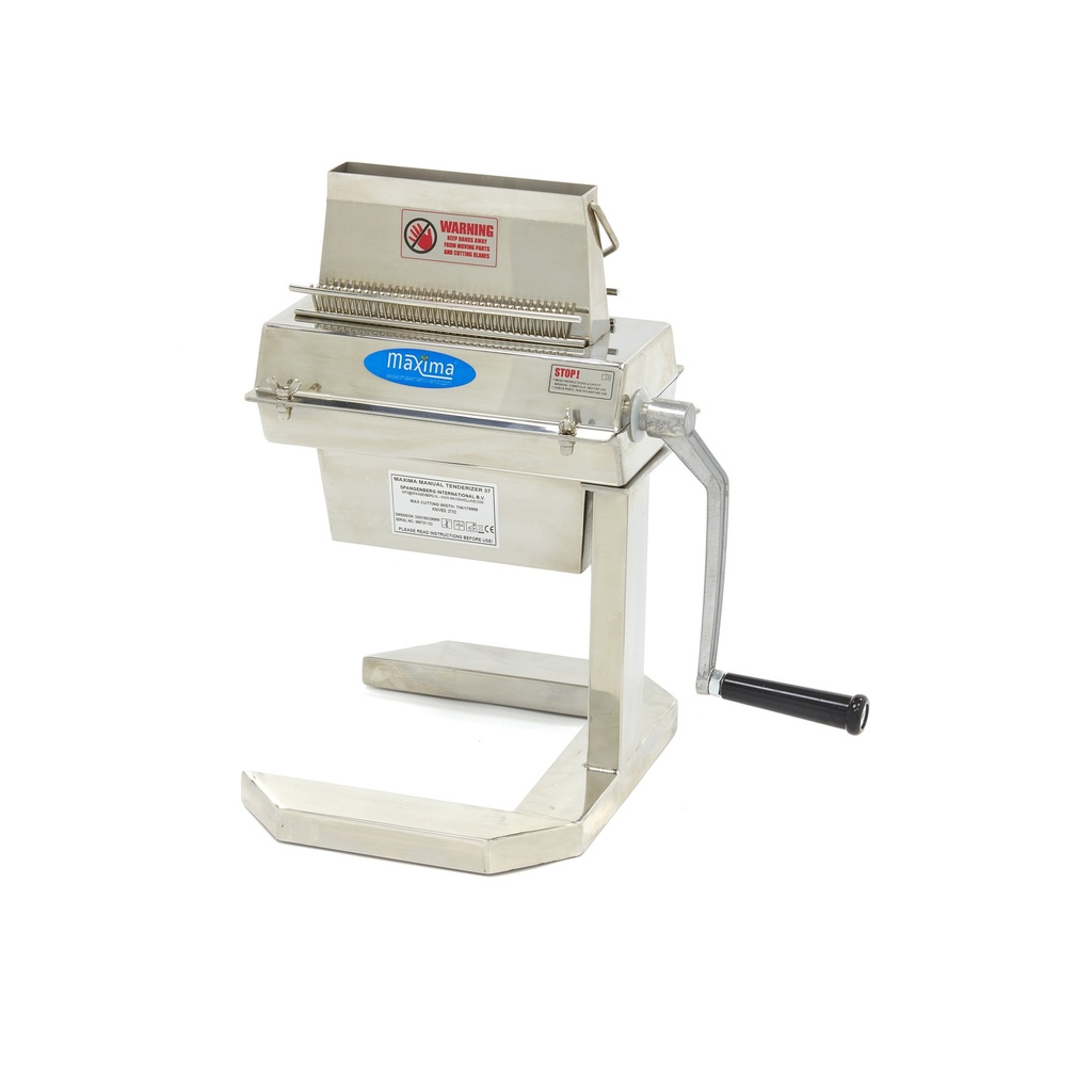 Maxima Vleesvermalser - 2 Rollers - 37 Messen - Doorvoer 17,5 x 2,5 cm 09368105