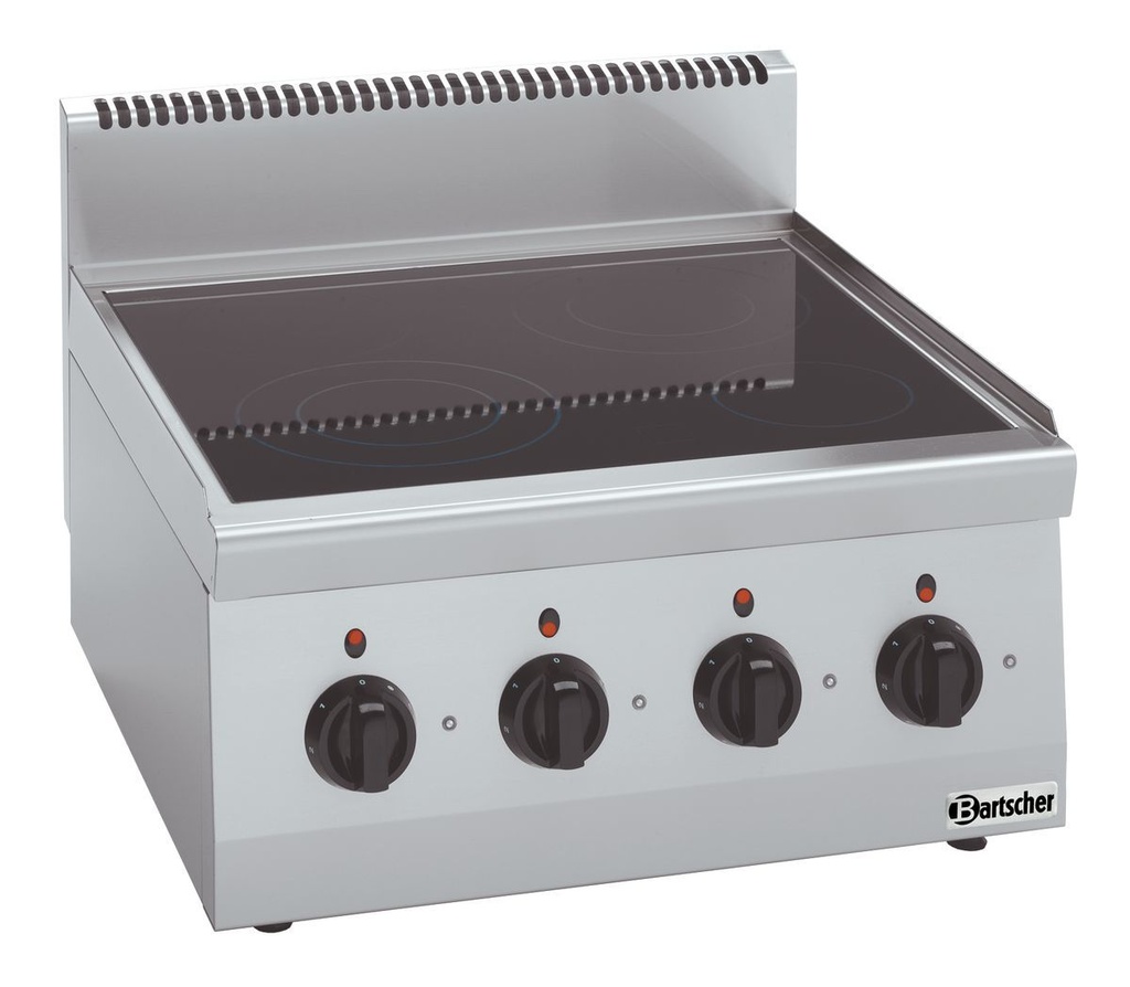 Bartscher Keramisch kooktoestel 600, 4 ZO, TA 131850