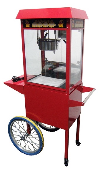Combisteel POPCORNMACHINE INCL. WIELEN 7455.0815