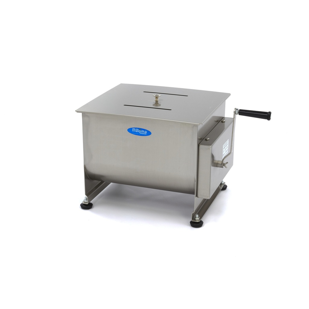 Maxima Vleesmenger - 30 L - 25 Kg Vlees - Dubbele As - Handmatig 09368000