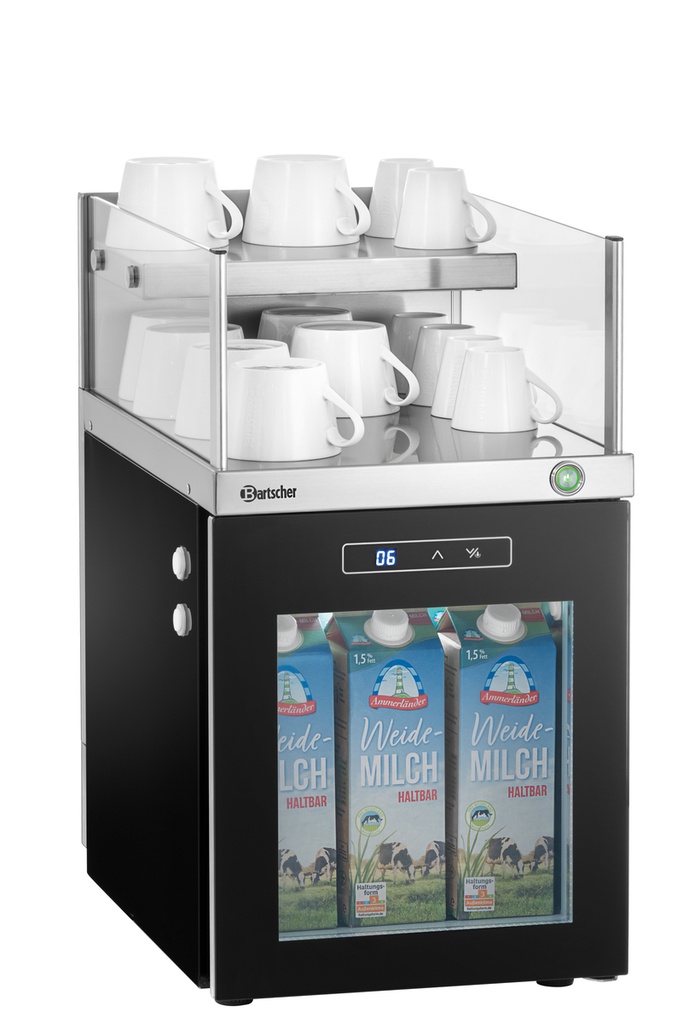 Bartscher Melkkoelkast-kopjeswarmer-combi 190091