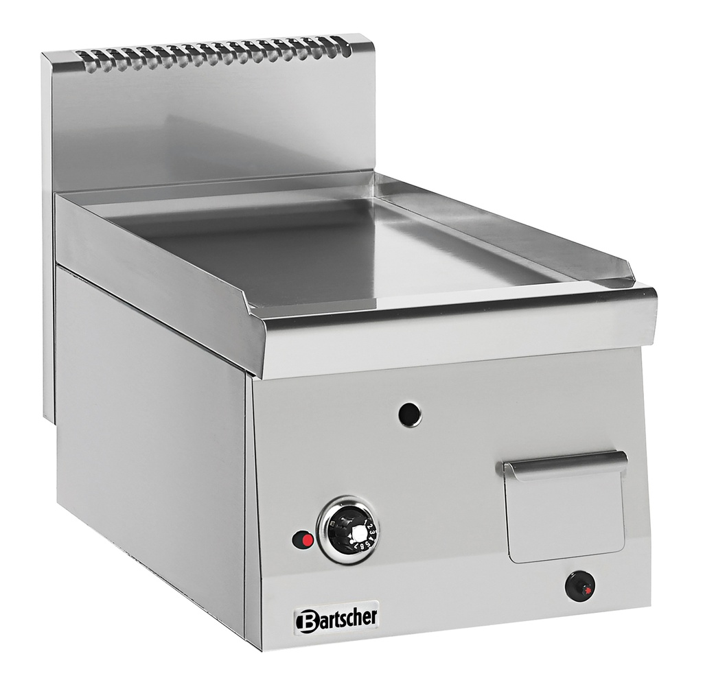 Bartscher Grillplaat Gas 600, B400 glad 1311413