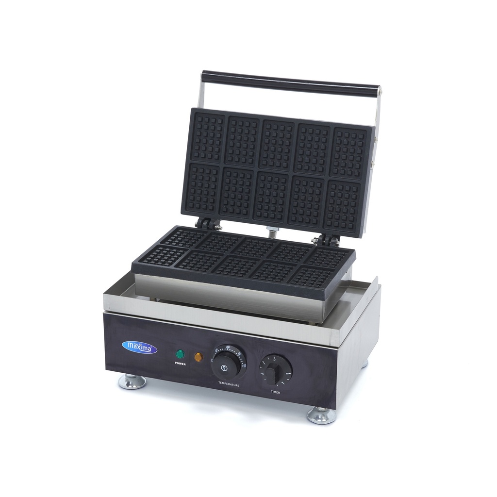 Maxima Wafelijzer - 10 Stuks - Brusselse Wafel 09374203