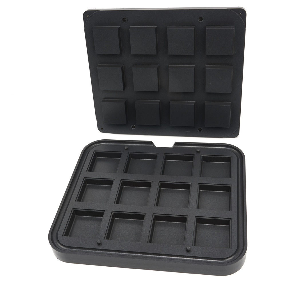 Maxima Tartelette Vorm - Vierkant - 72/62 mm - 12 stuks 09374324