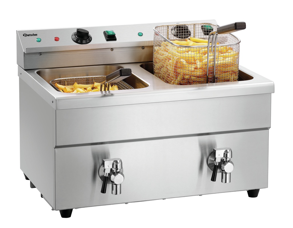 Bartscher Inductiefriteuse 2x8L Plus 165119