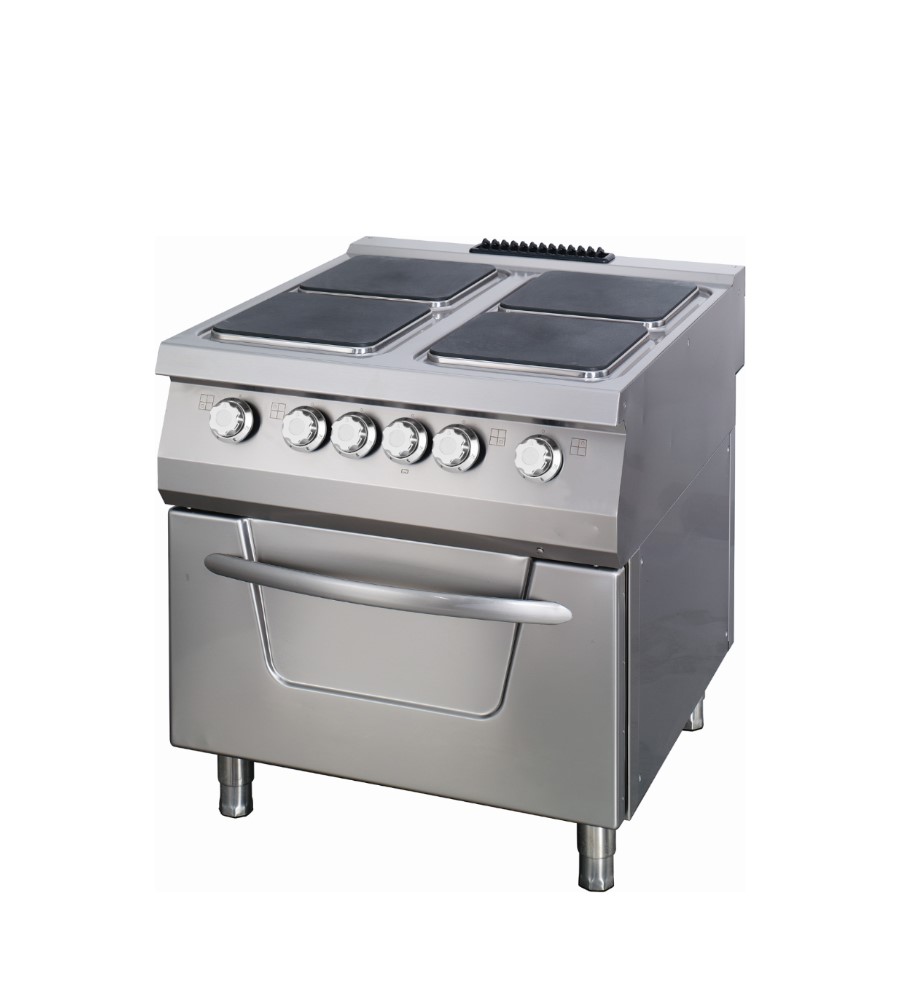 Maxima Premium Fornuis - 4 Pitten - Dubbel - 90 cm Diep - incl. Oven - Elektrisch 09398525