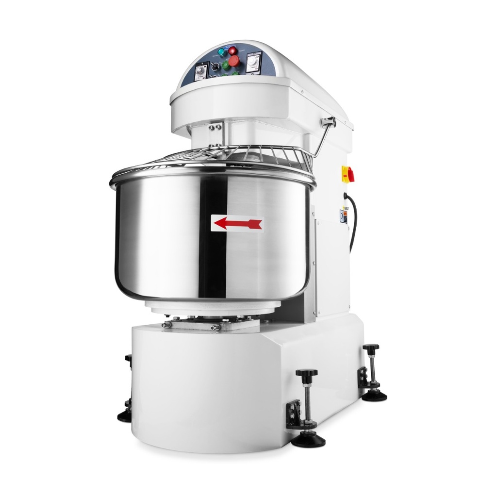 Maxima Spiraalkneder - 200 L - 120 Kg Deeg - 2 Snelheden - 400V 09361150