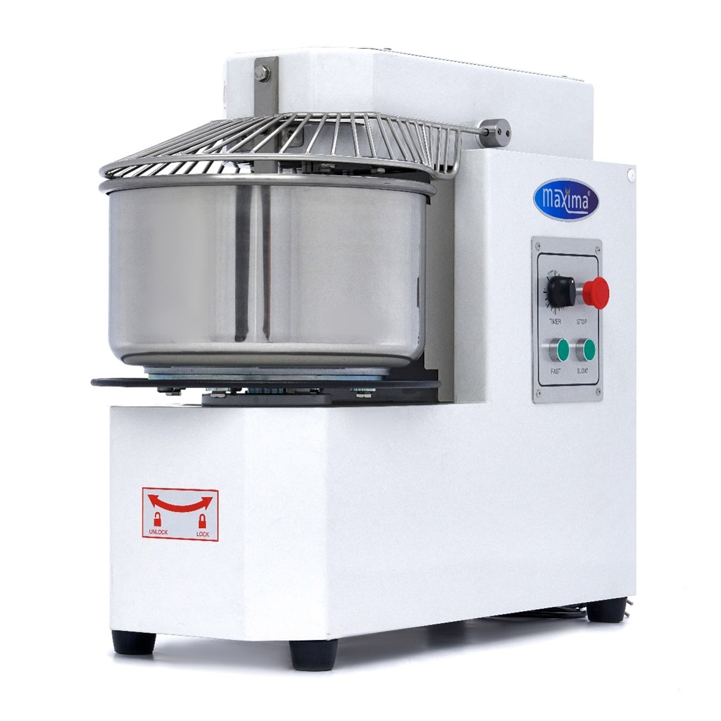 Maxima Spiraalkneder - 30 L - 18 Kg Deeg - 2 Snelheden - Uitneembare Kom 09361906