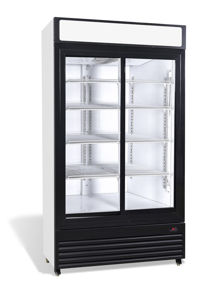 Combisteel KOELKAST SCHUIF GLASDEUREN BEZ-750 SL 7455.1395
