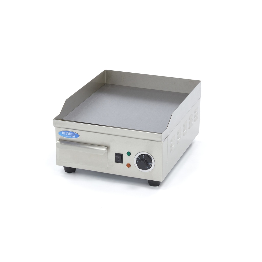 Maxima Grillplaat - Glad - 36 cm - incl. Opvangbak 09365159