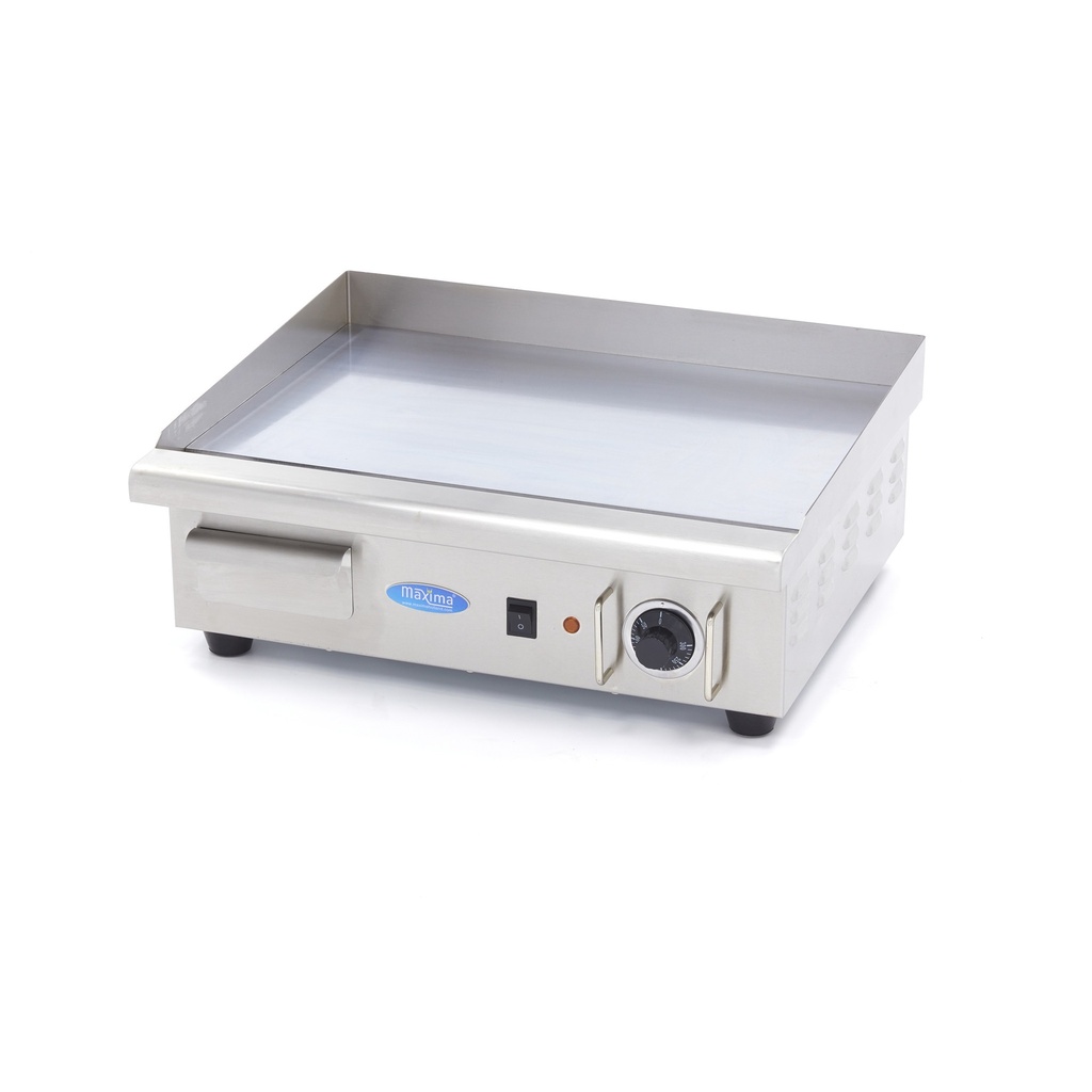 Maxima Grillplaat - Glad Chroom - 55 cm - incl. Opvangbak 09365163