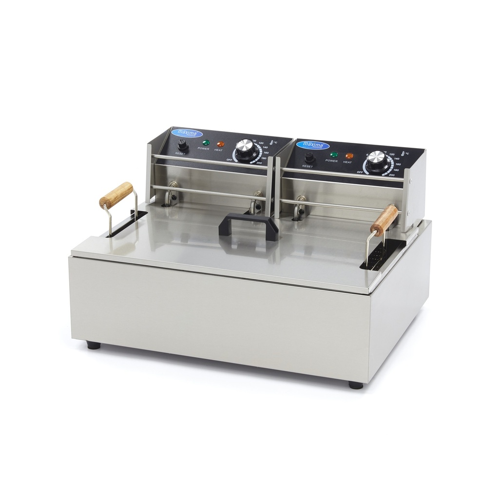 Maxima Frituurpan - 15 L - 1 Mand - tot 3 Kg Frites 09365210