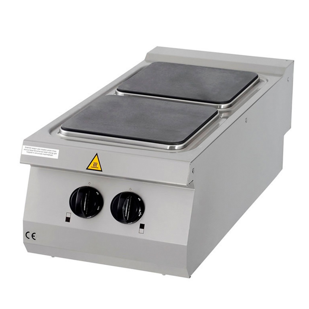 Maxima Premium Kookplaat - 2 Pitten - Enkel - 90 cm Diep - Elektrisch 09398535