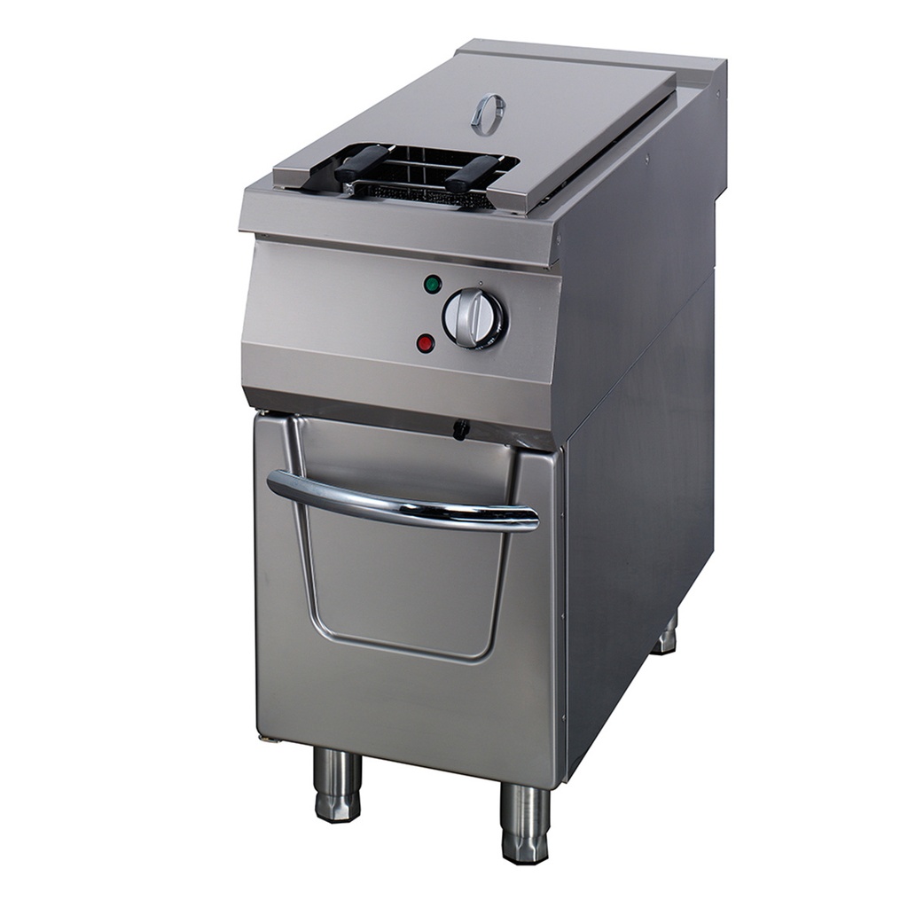 Maxima Premium Friteuse - 1 x 22 L - Enkel - 90 cm Diep - met Tapkraan - Elektrisch 09398607