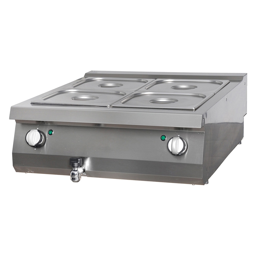 Maxima Premium Bain Marie - Dubbel - 90 cm Diep - Elektrisch 09398633