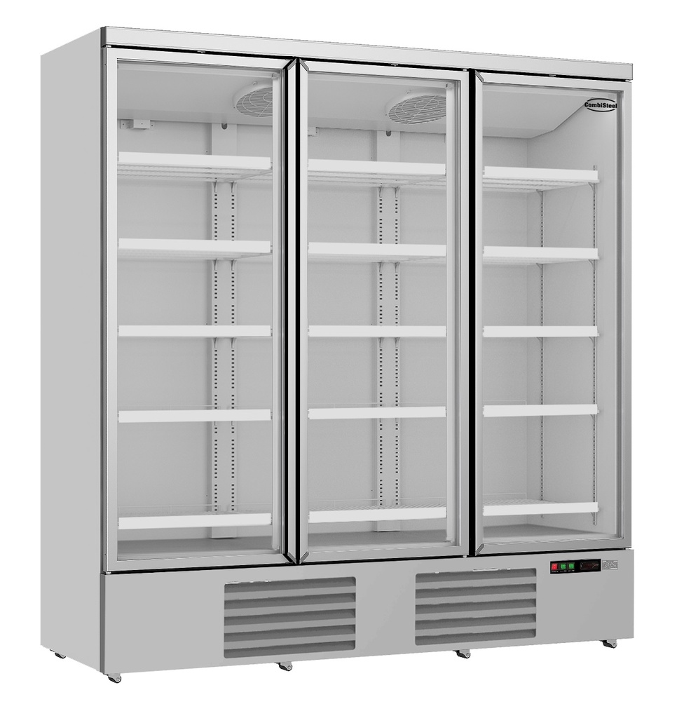 Combisteel KOELKAST 3 GLASDEUREN JDE-1530R 7455.2205