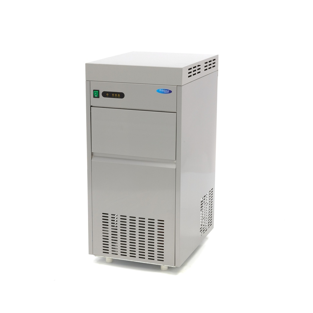 Maxima Schilferijsmachine - 85 Kg/24 u - Crushed ice - Watergekoeld 09300148